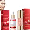 Hppsctink Crema al sangue di drago, 30ml di siero antirughe al sangue di drago e 30g di crema idratante al sangue di drago, Riduce la pigmentazione e le rughe, Cura della pelle antirughe, serum