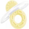 MAM Bite & Relax Phase 1 - Mini massaggiagengive per denti anteriori, extra piccolo e leggero per bambini, a partire dai 2 mesi in su, giallo
