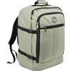 Cabin Max Metz - Borsa da cabina per EasyJet, Ryanair, Wizz Air e altro, zaino da viaggio per aerei, in poliestere riciclato, cinghie di compressione, resistenti, Verde, 55x40x20cm, Bagaglio a mano