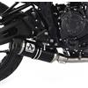 ARROW MARMITTA OMOLOGATA THUNDER ALLUMINIO DARK YAMAHA MT-07 '21 CON FOND.CARBY PER COLLETTORI 71758MI/KZ ARROW