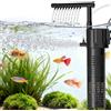 hygger Filtro Interno per Acquario, 800L/H 10W Regolabile Fish Tank Filter, Power Quiet Aquarium Filter with Rainfall Aeration per 55-110L Freshwater And Saltwater Aquariums