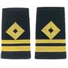 Epaulettes Marine Spalline Uniforme Con Strisce D'Oro (2 Paia)
