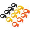 Fafeicy Rings da Coltello a 12 Dito, Anelli di Plastica a Coltello per Dito con Acciaio SK5, Taglieri Ad Anello di Dito Portatili per Tagliare il Filo, la Leone, la Tessitura