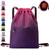 AUNGKWANG Sacca Sportiva Borsa con Coulisse, Zaino da Palestra Bambini, Impermeabile Sacchetta Sportiva Palestra, 31 * 14 * 46 cm Grande capacità Sacca Zaino con Coulisse