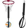 Tobefore Pallavolo Spike Trainer, sistema di allenamento con punte da pallavolo per canestro, allenamento migliora il servizio, migliora il servizio, il salto, la meccanica di oscillazione del braccio