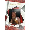 Afie 37-056-2 Biglietto di auguri di buona festa cavallo in rilievo per giovane ragazza cavaliere club equestre hippico con busta formato 12 x 17,5 cm festa un nome Santa Caterina 25 novembre ferro