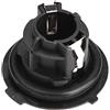 Aramox Portalampada indicatore per 207 307 607 807 621546, portalampada per lampada indicatore di direzione auto nero