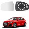 Polcar Vetro Specchietto per Audi A1 (8x) dal 2010 al 2018, Destro, Termico, Con riscaldamento, (SINISTRO)