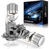 SHINYY Lampadine H7 LED Lenticolari Fari per Auto o Moto, 2026 Nuovo 26000LM Potenti 6500K Bianco Lampade LED H7 con Lente per Abbaglianti Anabbaglianti Canbus Anti Errore, Plug and Play, Pack da 2