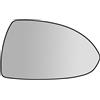 TUTTO PER QUATTRO Vetro Per Lo Specchietto Retrovisore Per Opel Corsa D (2006-2014), Opel Corsa E (2014-), TUTTO PER QUATTRO (Non Termico, Destro)