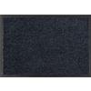 Tappeto Passatoia A Righe Nero 60x180 Cm, Geanup, Lavabile In Lavatrice Con Retro Antiscivolo, Morbido In Finta Lana Per Corridoio, Ingresso E Cucina