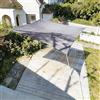 HAIKUS Tenda a Vela Ombreggiante Quadrata 4x4 m Traspirante, Protezione Raggi UV 98%, Telone Telo Ombreggiante 400x400 cm, Tenda da Sole per Esterno, Giardino Terrazzo, Balcone, Grigia Chiara