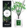 Airkeep Profumatore per Ambienti Black Forest, Profumatore per Ambienti con 8 Bastoncini di Fragranza, Diffusore di Fragranze per Bagno, Appartamento, Decorazione della Casa, 100ml