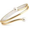 Boccia Bracciale da donna in titanio placcato oro 03054-0258