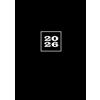 2024: Agenda Settimanale | Formato A5 Tascabile 14,8 X 21 Cm | 1 Settimana Su 2 Pagine | 12 Mesi Weekly Planner | Diario Giornaliero | Calendario Appuntamenti Planning | Minimal Nero : Papeterie De La Life
