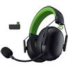 Razer Cuffie Razer BlackShark V3 Wireless/Bluetooth per Gaming 3.5mm con microfono Nero/Verde [RZ04-05420200-R3M1]