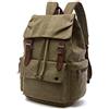 Rufun Vintage Zaino Canvas Casual, Verde