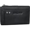 STILORD "Malio" Borsellino Portachiavi in Pelle Vintage Portafoglio Uomo con Astuccio per Chiavi Slim Wallet con Anelli per Chiavi Porta Carte Anti RFID Cuoio Genuino Colore:nero