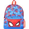 Marvel Zaino da scuola Spiderman per ragazzi a 2 scomparti zaino da viaggio per bambini spallacci regolabili e tasca in rete
