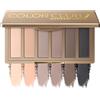 SUSIKEKI Palette di ombretti 6 colori con specchio - Eyeshadow Palette Opaco Alta Resa cromatica - Mini Make Up Palette portabilità, impermeabile, durevole