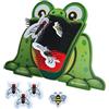 Schildkröt Gioco di lancio Schildkröt "Dai da mangiare alla rana" - gioco di lancio del bersaglio per bambini a partire dai 4 anni - incl. 3 mosche & 1 ape come dischi di lancio- indoor & outdoor