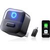 OTTOCAST Mini Pico 2026 Aggiornato, Adattatore Wireless 2 in 1 CarPlay e Android Auto con Adattatore USB-A/C, Cambio Telefono con un Solo Pulsante, Connessione Veloce per Telefoni iOS 10+ Android 11+