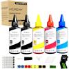 HEMEINY Inchiostro di ricarica da 500 ml PG-585XL CL-586XL compatibile con stampanti Canon Pixma TS7700 TS7740i TS7750i TS7600 TS7640i TS7650i
