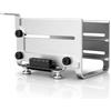 ZimaBoard 2-Bay HDD Rack Tray per ZimaBoard 2, Staffa di montaggio per due dischi rigidi da 3,5, Lega di alluminio, Telaio NAS / Server domestico compatto, Installazione semplice