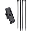 kwmobile Supporto Manubrio Compatibile con Garmin eTrex 10/20/30 / GPSMAP 62 - Sostegno Bici GPS Porta Navigatore Pista Ciclabile e Altri Dispositivi - Bike Computer