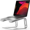 Nulaxy Supporto per computer portatile Stand, Supporto, Riser Compatibile con Dell, HP, Samsung, Lenovo Tutti I Computer Portatili 10-16 (Argento