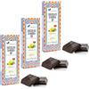 Ciokarrua® | Cioccolato Modica IGP Marsala | Cioccolato Grezzo Lavorato Freddo Senza Lattosio | Tavoletta Cioccolata Senza Glutine - 3 x 80 Gr
