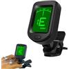 Doukesh Clip-On Accordatore Chitarra, Accordatore Clip-On Professionale, Accordatore con Display a Colori LCD, 360° Rotazione, Clip-On Tuner, Accordatore per Chitarra, Basso, Ukulele, Banjo, Violino