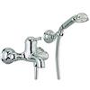 Cisal AY00012021 Miscelatore Vasca Esterno e Duplex Arcana Royal, Cromo