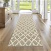 SHACOS Tappeto Lungo per Corridoio Beige 60x240 cm Antiscivolo Corridore Tappeto Lungo Tappeti Passatoia Lavabile Tappeto per Cucina Ingresso