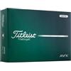 Titleist AVX - Palline da golf, colore: Giallo (una dozzina)