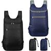 HENGBIRD 2 Pezzi Zaini Ultraleggeri Pieghevoli, Zainetto Da Trekking Ultraleggero, Zaino Pieghevole Leggero, Impermeabile Pieghevole Per Uomini, Donne, Bambini, Viaggi, Campeggio, Arrampicata, Ciclismo