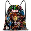 PYTRARTY Rob-lox sacca palestra，Rob-lox sacca sportiva，Rob-lox sacchetta sportiva，R-oblox Zaino con coulisse