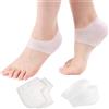Poraceous Proteggi Tallone per Scarpe Traspirante, 2 Pezzi Combinazione Copri Tallone in Silicone per, Talloniera da Indossare per Donna e Uomo, Allevia Il Dolore al Tallones, Calli Vesciche e Duroni