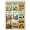 MyPuzzle.com MyPuzzle Viaggio In Europa, Collage, Poster D'epoca - Premium 500 Pezzi Puzzle - MyPuzzle Collezione speciale di Anderson Design Group