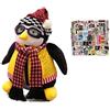 MMXY Amici Hugsy Amici Seri Pinguino di Joey Giocattoli di Peluche Rachel Giocattoli di Bambola Farciti per Bambini Regalo di Compleanno di Natale 47Cm 47Cm Friend Hugsy Big
