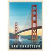 MyPuzzle.com MyPuzzle San Francisco: Under The Golden Gate, Vintage Poster - Premium 1000 Pezzi Puzzle - MyPuzzle Collezione speciale di Anderson Design Group