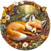 Hakumata Puzzle in legno per adulti, piccola volpe pigro, puzzle in legno, 200 pezzi, regalo per gli amanti dei puzzle, decorazione da parete e regalo per amici e familiari