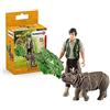 Schleich 42428 Ranger e Starter Set Rinoceronte