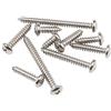 DAZISEN Viti Autofilettanti Inox Impostato，Standard M1X3/4/5/6Mm，Viti Testa Bombata,100Pcs*（M1*3Mm）