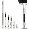 Poraceous 6 Pezzi Inserti per Avvitatore Professionali, Punte Magnetiche Avvitatore, Set Punte Avvitatore, Trapano Croce con Denti Antiscivolo, per Trapani Elettrici,Trapano Mano 25 50 65 70 90 150 mm
