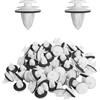 TRKETK 100 Pezzi Universale di Fissaggio Del Veicolo Clip Plastic Fastener Auto Clip per Porta Paraurti Interno Autos Con Sponge Gasket Adatti a La Maggior Parte dei Veicoli