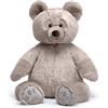 Trudi Orso Brando beige Regalo peluche per Natale, compleanno e San Valentino. Orso gigante peluche | 66x95x60cm taglia MAXI JUMBO | Teddy Bears, classici orsi | modello 25629
