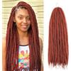 Enbeautiful Marley Twist Hair 24 Inch 8 confezioni Marley Twists Braiding Hair Long Cuban Twist Hair Pre Fluffed Afro Kinky Curly Twists Uncinetto Capelli sintetici Marley Braids Extensions,350#