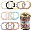 TRKETK 22 Pezzi Elastici per Capelli Scrunchies Eleganti per Donne Elastici per Capelli Scrunchies in Raso Accessori Copricapo Morbido Accessori Colorati Coda di Cavallo Per Donna