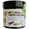 Royal Brand Pasta di vaniglia biologica/ BIO/ con pezzi di vaniglia e semi, vaso di vetro per una migliore qualità/ 50 g